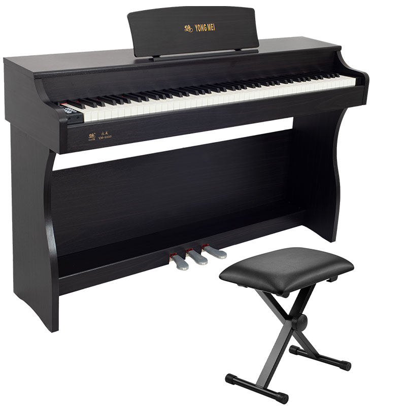 永美 电钢琴88键重锤智能数码 YM-9000