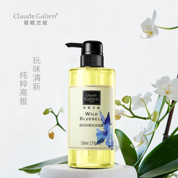歌歌兰妮 蓝风铃香水沐浴露 500ml