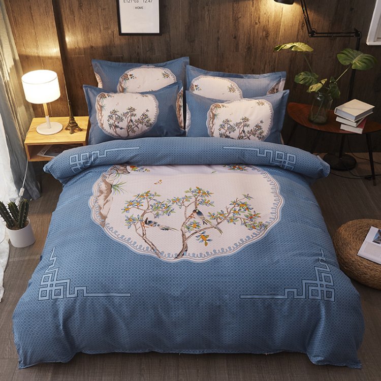 花雨伞 飞上枝头四件套