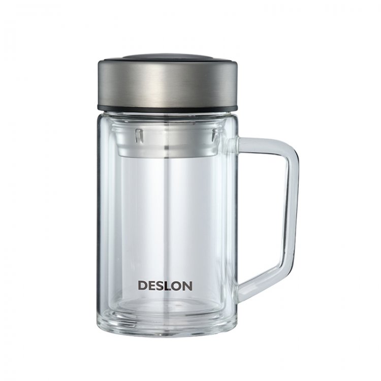 德世朗 水悦玻璃办公杯 DSYB-450