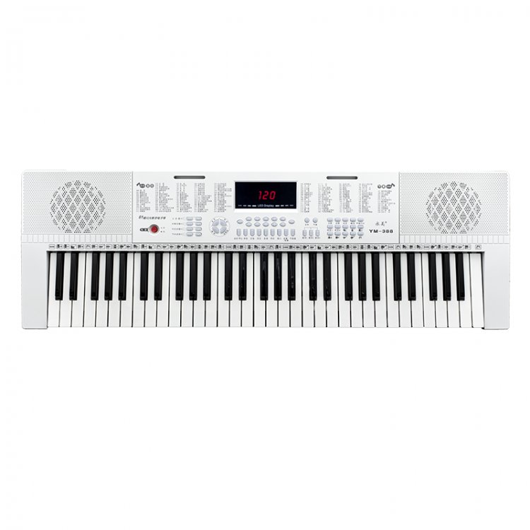 永美电子琴成人儿童幼师专用 61钢琴键 YM-388