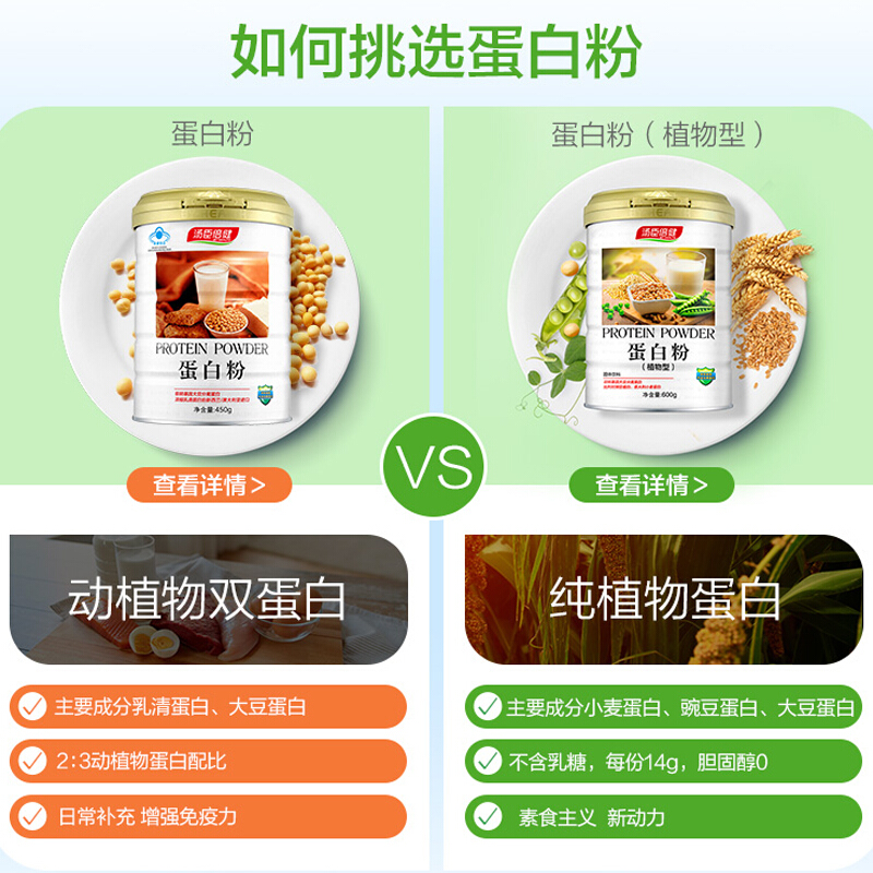 汤臣倍健 植物蛋白粉 600g