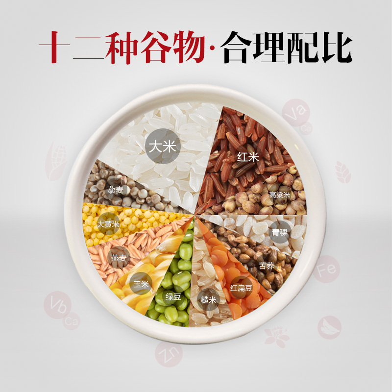 燕之坊 免浸泡同煮同熟五谷米 400g*5袋