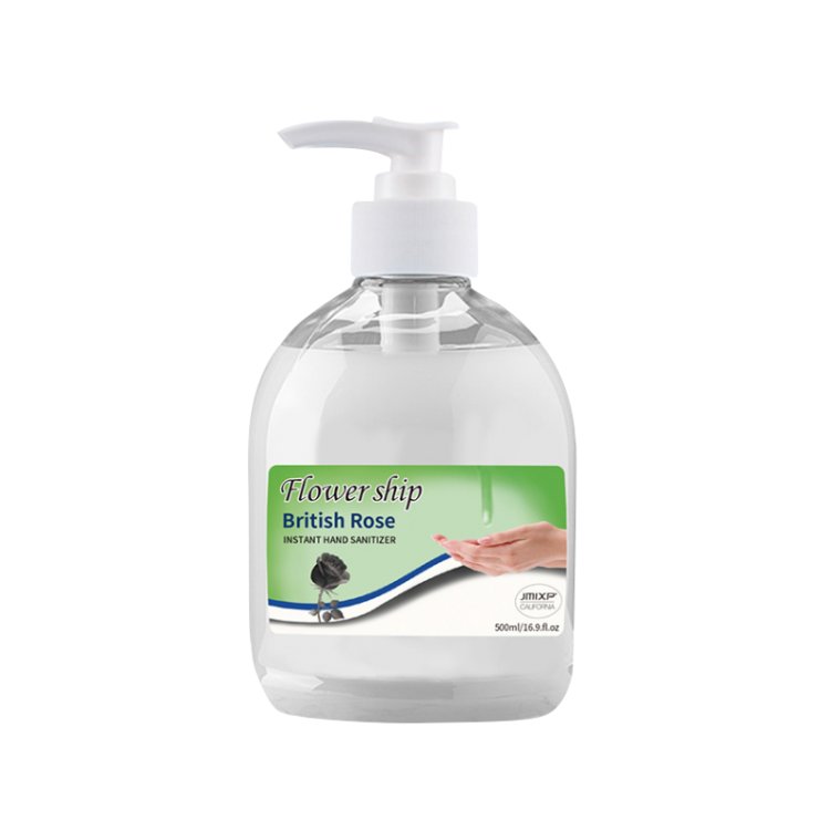 花卉诗 免洗消毒洗手液500ml  (含75%酒精)