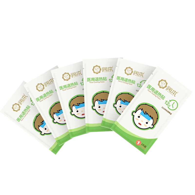 润本 婴儿退热贴 6片/盒*3盒