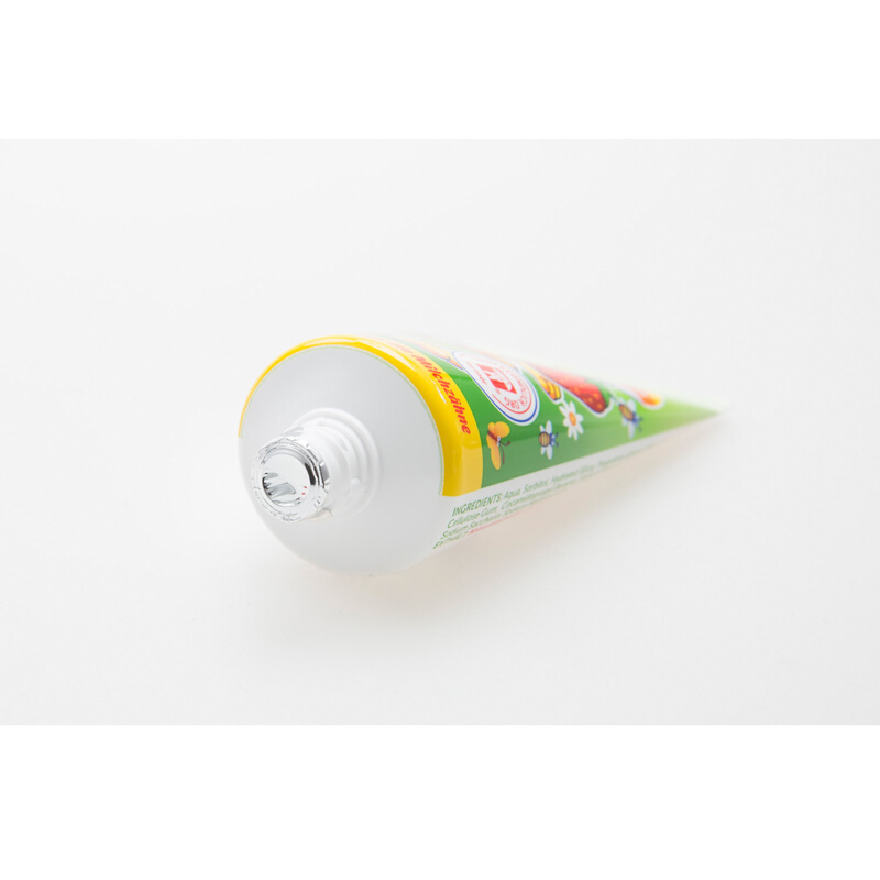 德国宝儿滋putzi 儿童可吞食牙膏50ml 草莓味