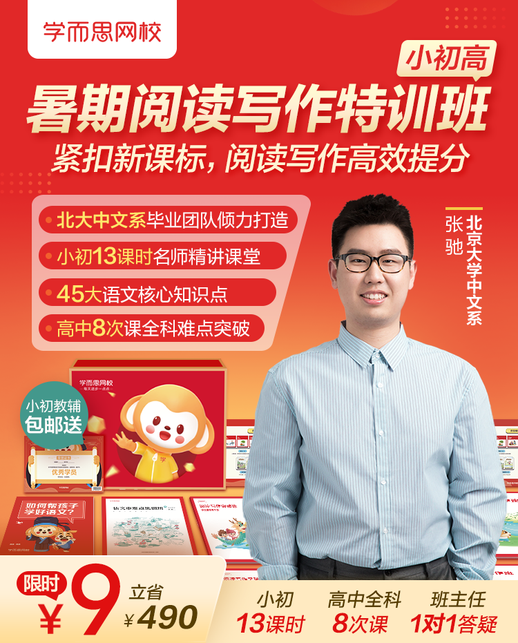 暑假9元小初高语文