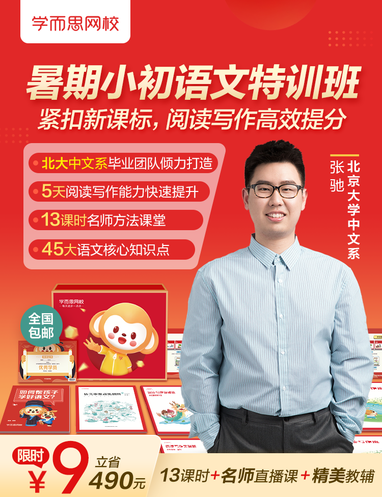 暑假9元小初语文