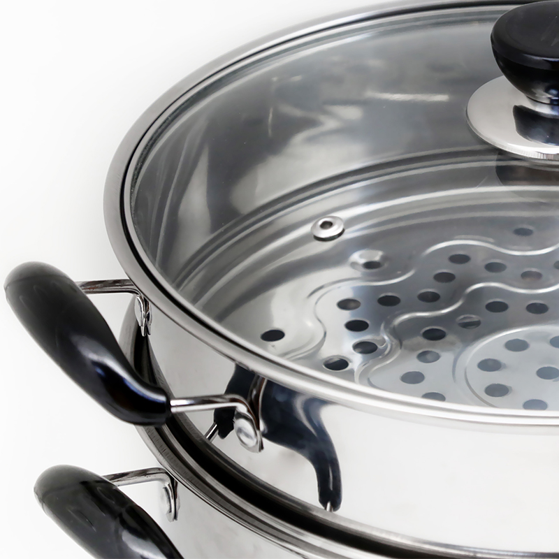 德世朗 蒸蒸日上两层多用蒸锅  DFS-Z018B