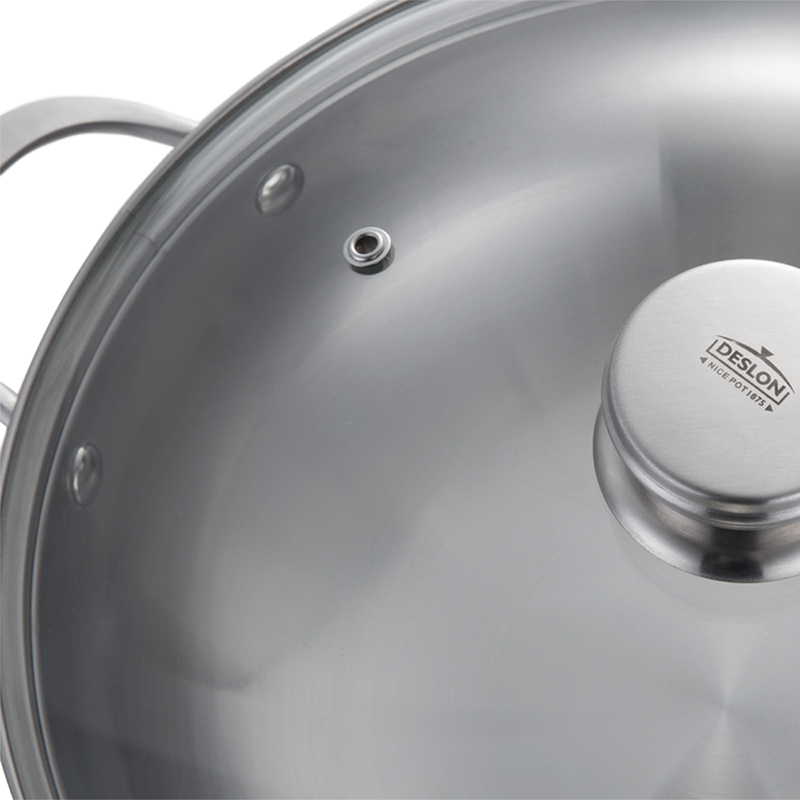 德世朗 欧博简约中式炒锅 DSL-C081