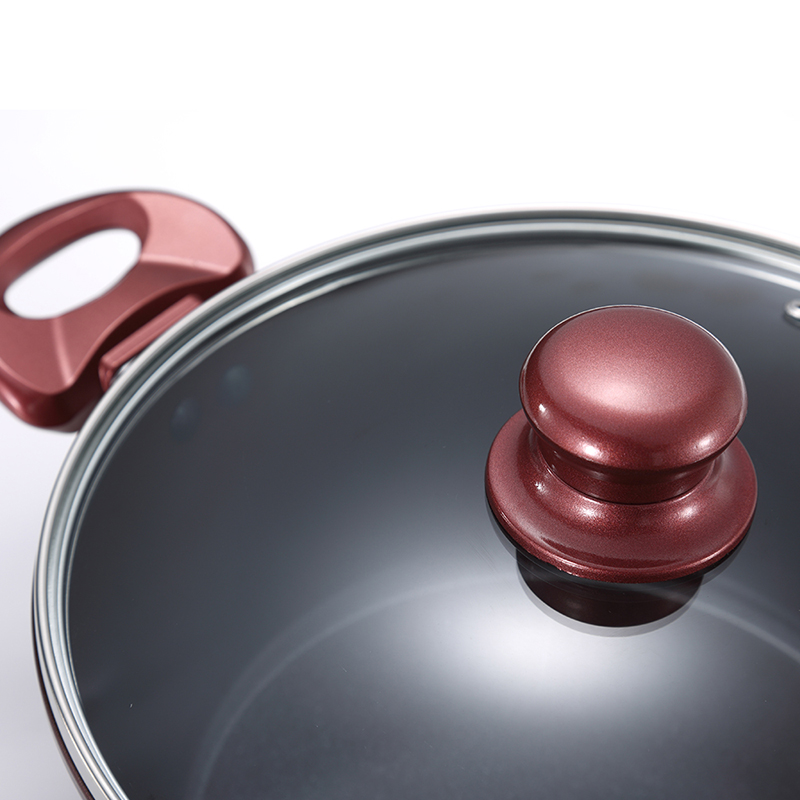 德世朗 乐炫精铁不粘锅两件套  DFS-TZ106A