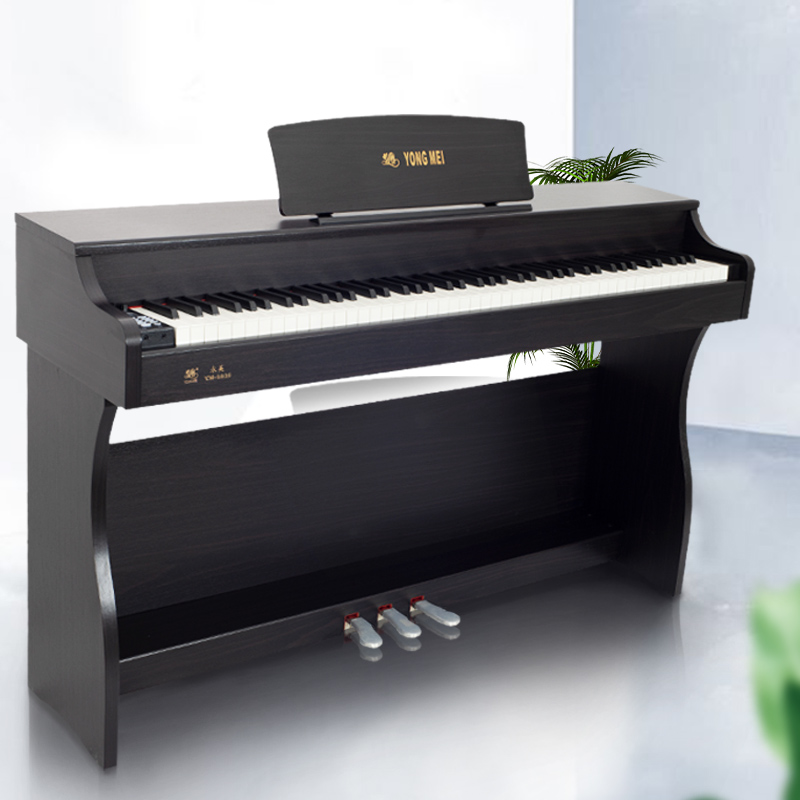 永美 电钢琴88键重锤智能数码 YM-9000
