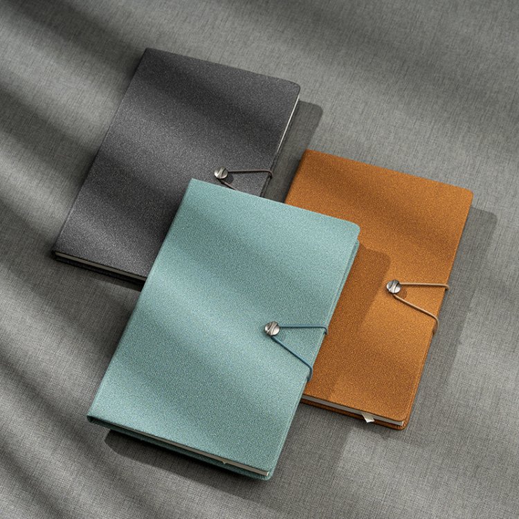 A5绑带记事本*2