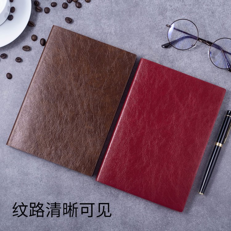 A5鳄纹软皮记事本*3